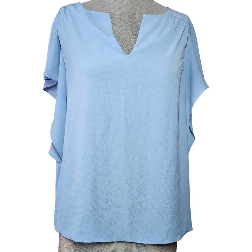 Vince Camuto Blue Blouse Size Small